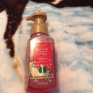 Brand new winter candy apple hand soap